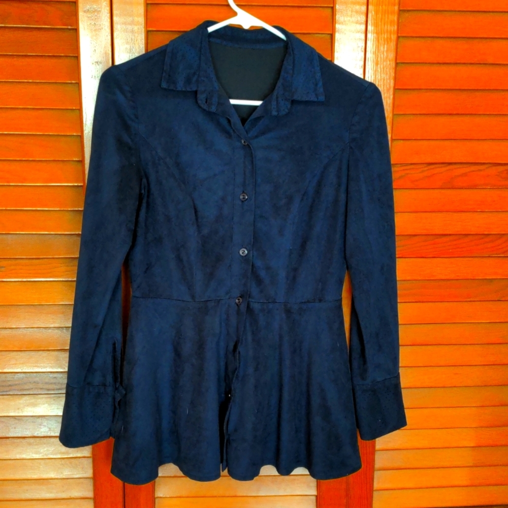 Long sleeve blue bottom up